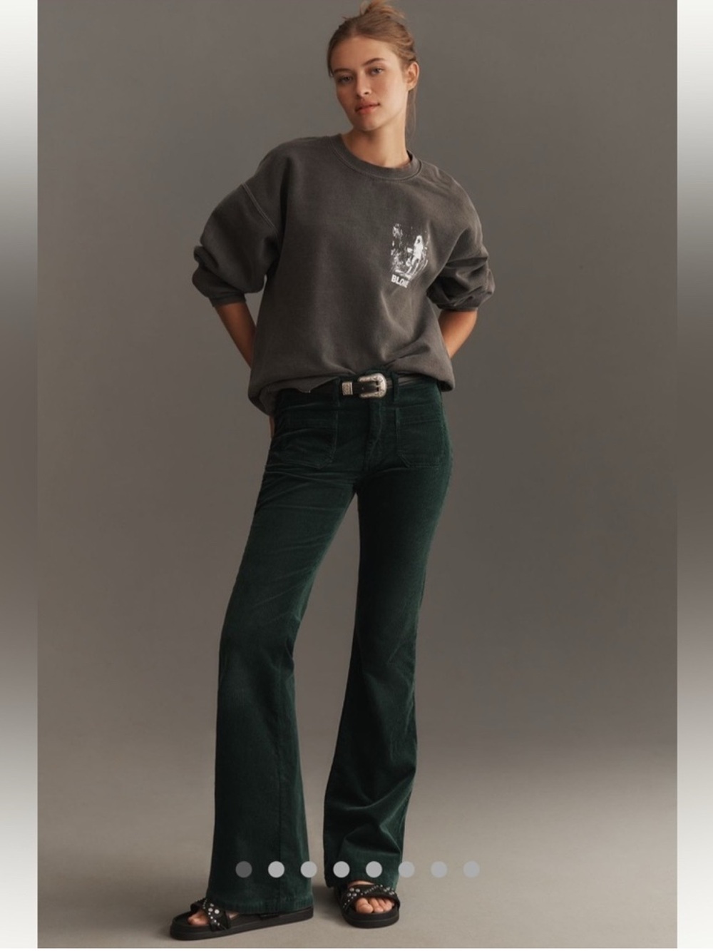 ✨NWT✨ The Icon Corduroy Flare Jeans by Pilcro: Mid-Rise Edition